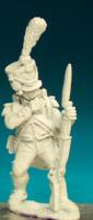 FN230 Voltigeur / Grenadier - Full Dress Pre 1812 - Biting Cartridge, Shako (1 Figure)
