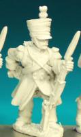 FN268 Voltigeur / Grenadier - Greatcoat Pre 1812 - Loading, Weatherproof Shako (1 Figure)