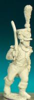FN271 Voltigeur / Grenadier Officer In Regulation Dress And Shako, Marching (1 Figure)