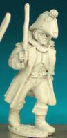 FN278 Pre 1812 - Officer In Greatcoat And Bicorn, Advancing (1 figure)