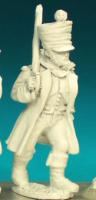 FN280 Pre 1812 Officer In Greatcoat And Weatherproof Shako, Advancing (1 figure)