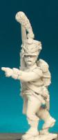 FN347 Shako With Upright Plume, Post 1806 - Light Infantry Sergeant (1 Figure)