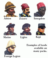FRN10 French Section Pack (Separate Heads) (10)
