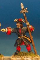 FS23 French / Swiss Guard Sergeant With Halberd, Pointing (1 figure)