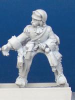 FSC33 French Dragoon - In Cloth Caps - Horse Holder (1 Figure)