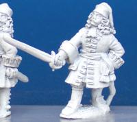 FSC39 Dismounted Dragoon Command - Officer, Sword Held To Front (1 Figure)