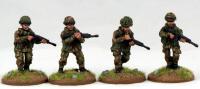 FWB06 British Troops (SLRs Advancing) (4 Figures)
