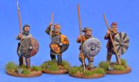 GET12 Saxon/Germanic Shieldwall (4 Figures)