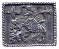Leather Belt with Pewter Buckle - Viking Crafts (1 Belt and 1 Buckle)