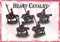 HANBG006 Han Chinese Heavy Cavalry (4 mounted Figures)