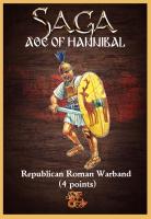 Republican Roman Starter Warband (4 points) - SAGA Age of Hannibal