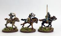 HUBG002 Hun / Steppe Nobles (Spearmen / Archers) (4 mounted Figures)