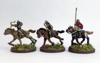 HUBG002 Hun / Steppe Nobles (Spearmen / Archers) (4 mounted Figures)