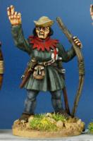 HW23 Archer Gesturing (Two Fingers) - Tunic & Soft Hat (1 Figure)