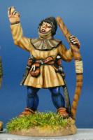HW24 Archer Gesturing (Two Fingers) - Tunic & Bascinet (1 Figure)