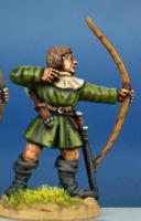 HW6 Archer Shooting - Tunic & Half- Hose, Barehead (1 Figure)