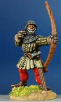 HW7 Archer Shooting - Aketon & Globular Bascinet (1 Figure)