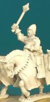 HWC22 Raised Hand Weapon - Jupon And Bascinet Holding Mace (1 Figure)