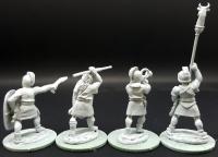 IBE02 Iberian/Lusitanian Command Group (4 Figures)