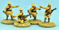 IND08 Gurkha NCOs (Fixed Heads) (4 figures)