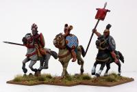 ITAC01 Roman Italian Allies Cavalry Command (3 Figures)
