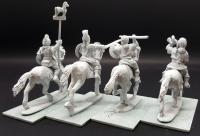 IBEC01 Iberian/Lusitanian Mounted Command (4 Figures)