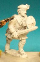 JA10 Advancing With Broadsword (1 Figure)