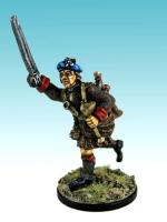 JA27 Piper Charging With Broadsword. In Jacket & Plaid (1 figure)