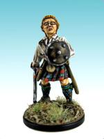 JA2 At Ease With Broadsword, In Shirt & Kilt, Bareheaded (1 Figure)