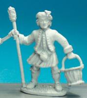 JAA3 Gunner In Highland Dress, With Bucket And Sponge (1 Figure)