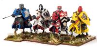 LCC03 Mounted Crusading Knights (Great Helms) (Lance Couched) (4 figures)