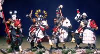 LCC12 Mounted Teutonic Knight Command (4 figures)