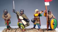 LCF09 Crusader Frankish Foot Command (4 Figures)