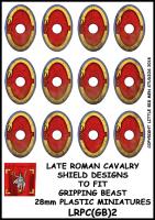 LRPC(GB)2 Late Roman Plastic Cavalry Shield Transfers