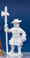 LS37 Sergent - Standing With Halberd, Wearing Waist Sash (1 Figure)