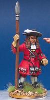 LS44 Officer - Standing With Spontoon (1 Figure)