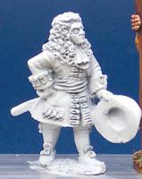 LS46 Officer - Standing, Hat In Hand (1 Figure)