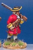 LS53 Matchlock Musketeer - Marching, Short Stride, Shouldered Musket (1 Figure)