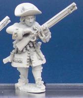 LS60 Matchlock Musketeer - Blowing On Match (1 figure)