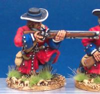 LS8 Flintlock Musketeer - Kneeling Firing (1 Figure)