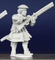 LS84 Scots Musketeer (Wearing Bonnet) - Blowing On Match (1 Figure)