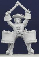 LSC24 Musician - Kettle Drummer, Laced Coat, Playing (1 Figure)