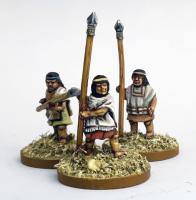 MAPBG002 Mapuche Pikemen (8 Figures)