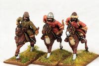 MNC07 Mongol Warriors — Mounted Archers (3 Figures)