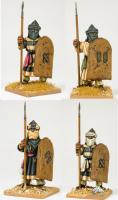 MOR19 Ben Yusef's Black Guard (Advancing) (4 Figures)