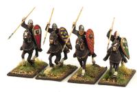 NMC05 Norman and Breton Hearthguards — Mounted Milites (4 Figures)