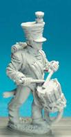 NN113 Drummer - Playing - 1st Or 2nd Regt In Covered Shako (1 Figure)