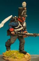 NN35 National Militia - Centre Company Advancing, Low Porte (1 Figure)