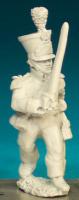 NN43 National Militia - Officer Marching (1 Figure)