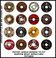 PICT(GB)4 Pict Shields (Small Dark Age Round) (16)